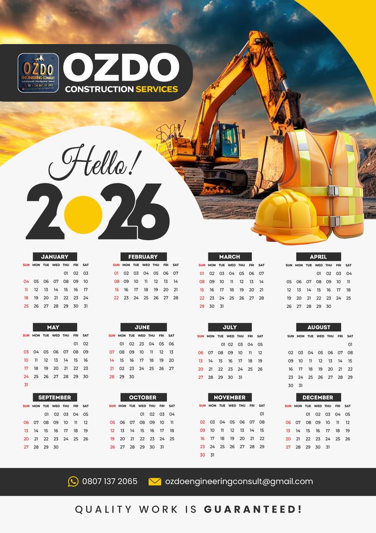 Calendários e Brochuras
