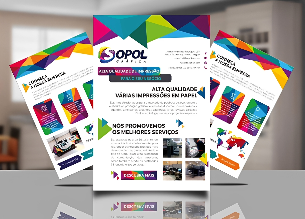 Convites, Revistas e Cartazes